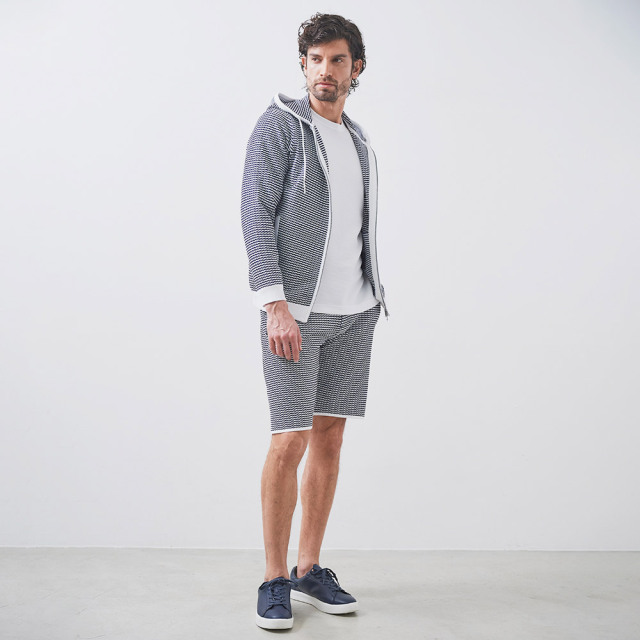 WEB限定] 長袖ストレッチTシャツ 真っ白クルーネックロンT 151521 G