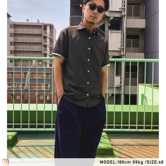 りーさん用ページ メッシュプリント半袖シャツ 151603 G-stage ジーステージ