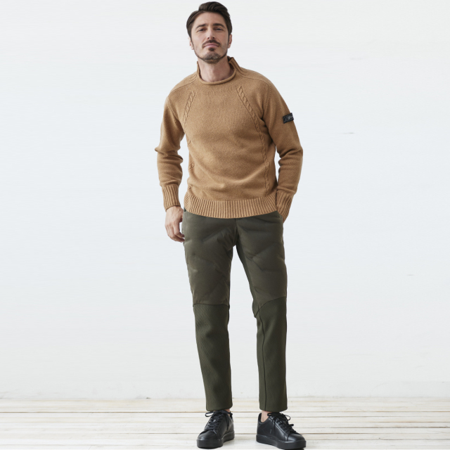 会員限定SALE］ダウン＆ハニカムジャージ コンビデザインパンツ ゴルフ