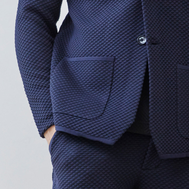 会員様限定SALE] G-ZERO 軽量 ブリスター 格子編み 洗える ニット  