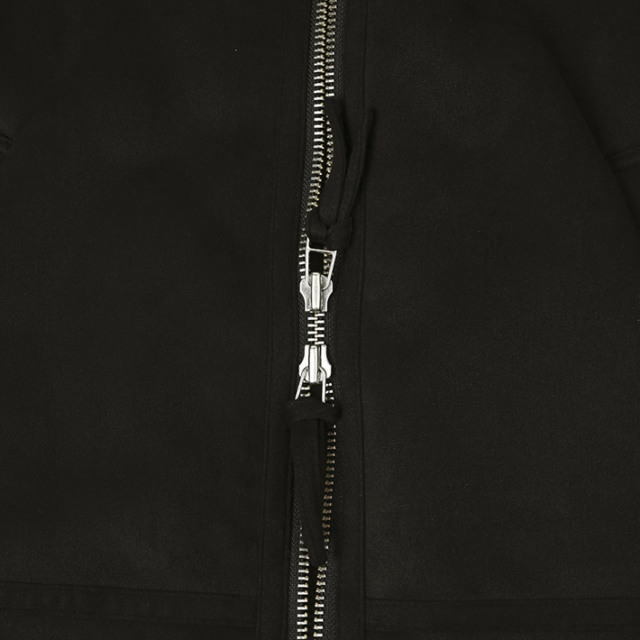 フェイクムートン ブルゾン スタンドネック アウター 240405 G-STAGE