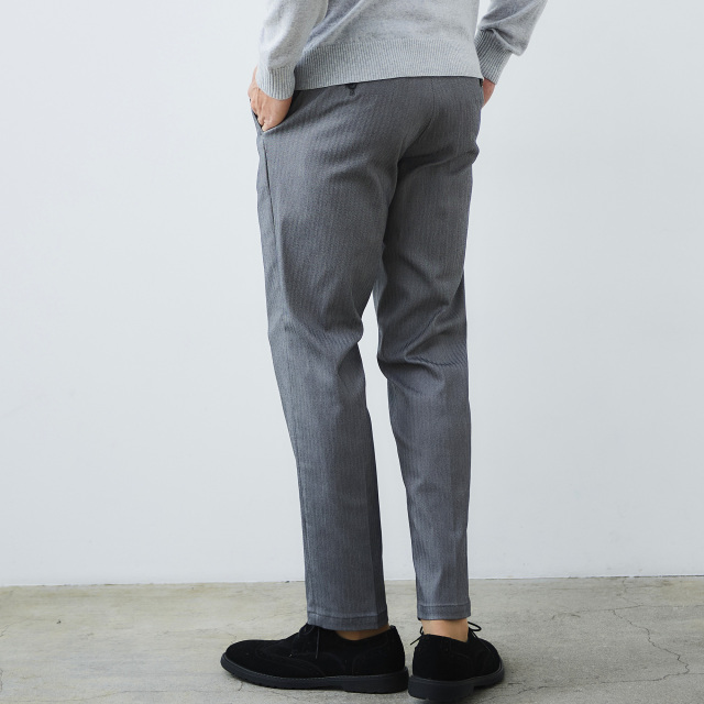 にく ストレッチツイルパンツ ウエストストレッチ 240533 G-stage