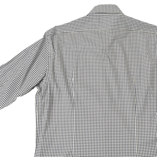 会員様限定SALE]エーゲ海コットン ストレッチ プリントシャツ