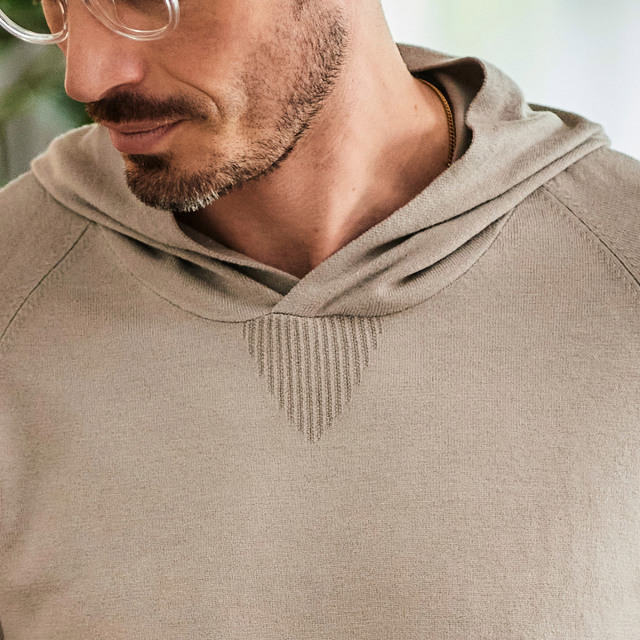 会員様限定SALE] 吸湿発熱 保温 ニット G-Heat カシミヤタッチ プル