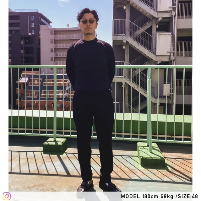 超伸縮軽量モックネックニットソー 長袖ロンT 240721 240701 G-STAGE