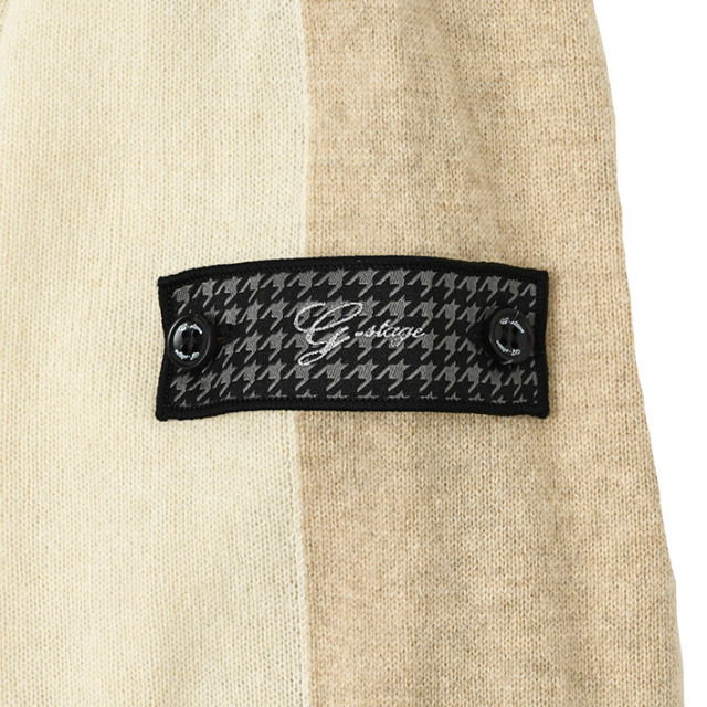 会員様限定SALE]カシミヤ インターシャ ロールハイネックセーター