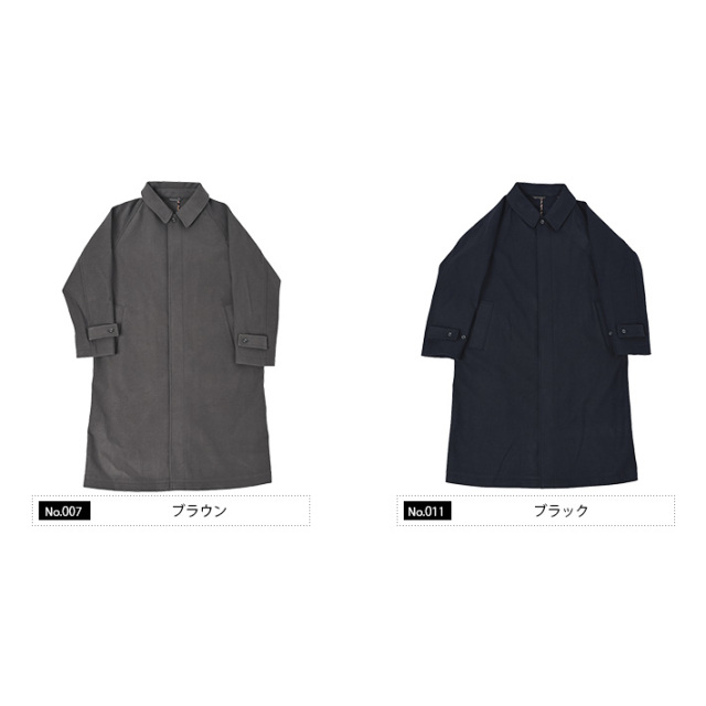 会員様限定SALE］在庫限り メルトンジャージ ステンカラーコート