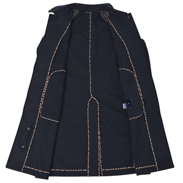 会員様限定SALE］在庫限り メルトンジャージ ステンカラーコート