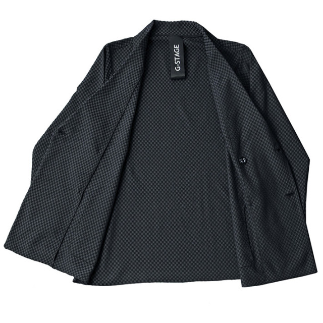 宅送] 【美品】ジーステージ カシミヤシングルテーラードジャケット