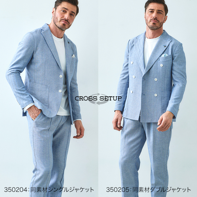 コットンリネンヘリンボーンワンタックパンツ 360504 G-STAGE ジーステージ