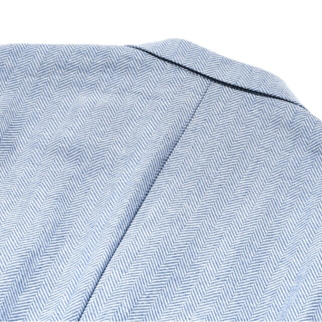 綿麻ヘリンボーンストレッチダブルジャケット 360205 G-STAGE ジーステージ