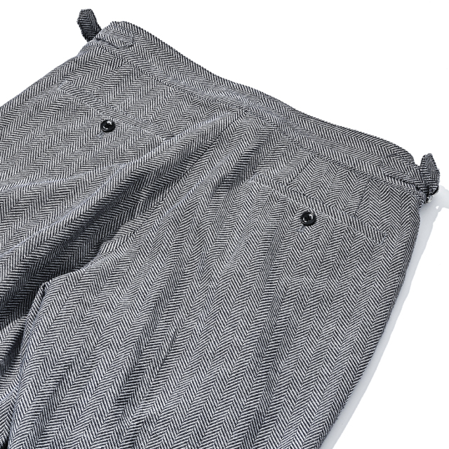 綿麻ヘリンボーンストレッチグルカパンツ 360505 G-STAGE ジーステージ