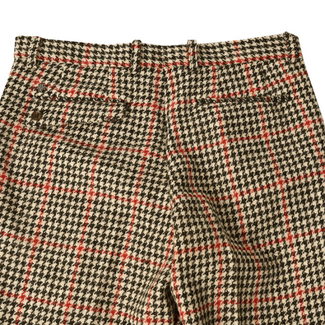 WEB限定SALE ハリスツイード ハウンドトゥースチェック パンツ  