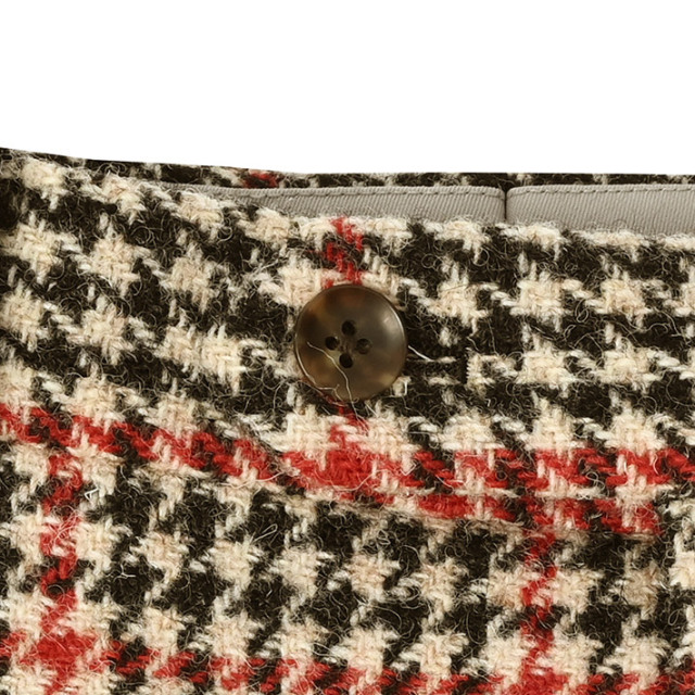 WEB限定SALE ハリスツイード ハウンドトゥースチェック パンツ  