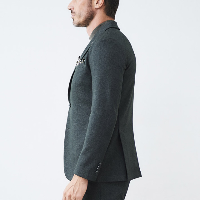 メランジストレッチジャージジャケット 450207 G-stage ジーステージ