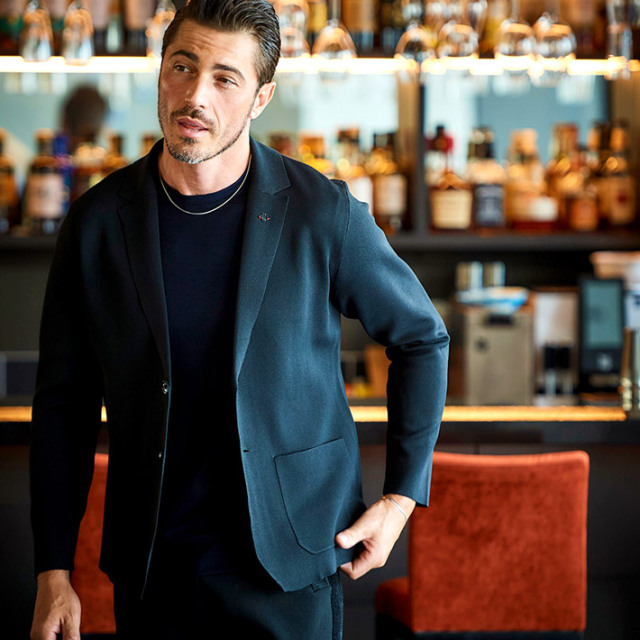 G-ZERO ミラノリブ14Gニットジャージジャケット 450218 G-STAGE ジー