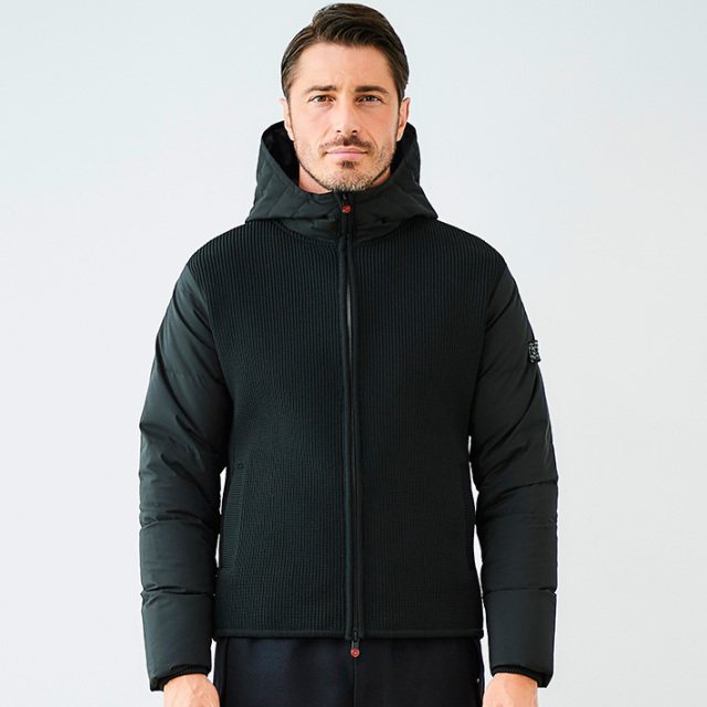 ニットコンビダウンパーカーブルゾン 450401 G-stage ジーステージ