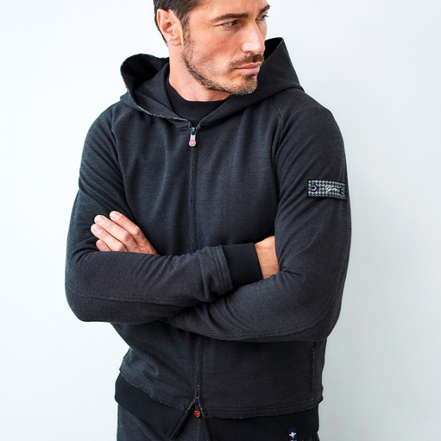 高機能スウェットストレッチジップアップパーカー 450403 G-STAGE ジー