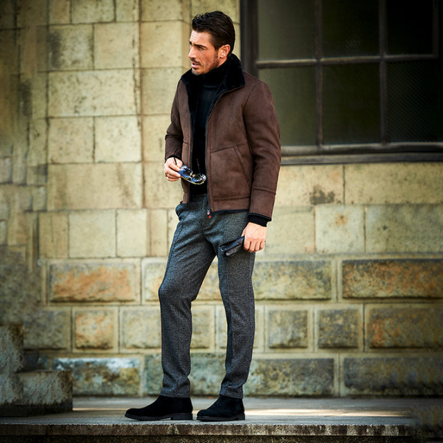 フェイクムートンブルゾン 450404 G-STAGE ジーステージ