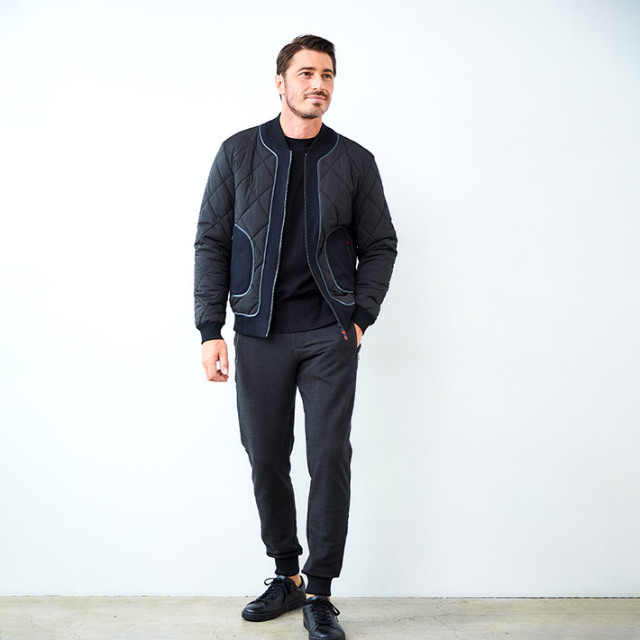 中綿ダイヤキルティングブルゾン 450405 G-STAGE ジーステージ