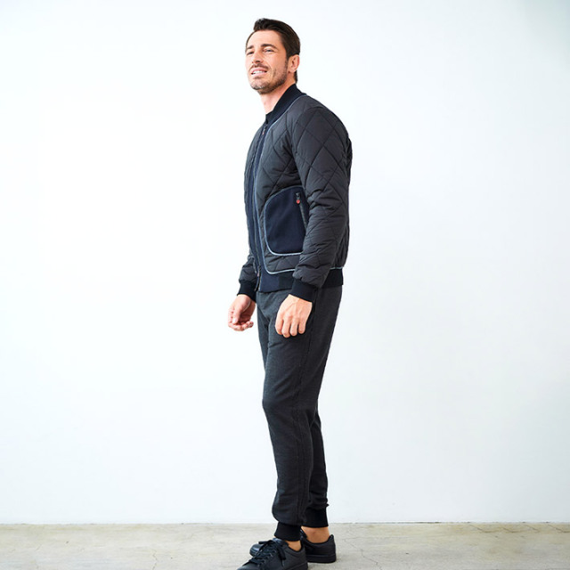 中綿ダイヤキルティングブルゾン 450405 G-STAGE ジーステージ