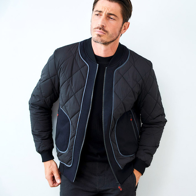 中綿ダイヤキルティングブルゾン 450405 G-STAGE ジーステージ