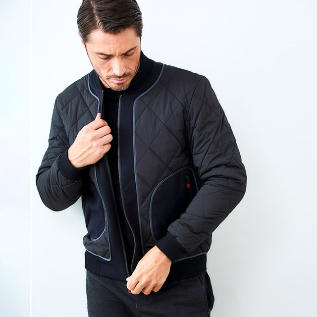 中綿ダイヤキルティングブルゾン 450405 G-STAGE ジーステージ