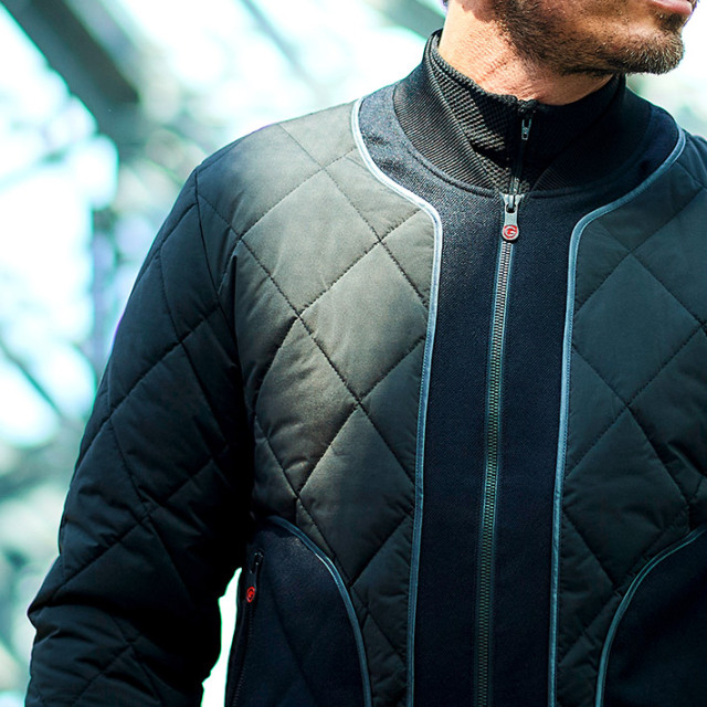 中綿ダイヤキルティングブルゾン 450405 G-STAGE ジーステージ