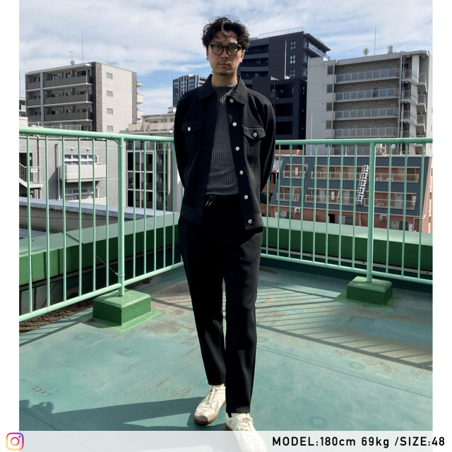 G-ZERO ミラノリブプレーティング編みニットジャージGジャン 450412 G