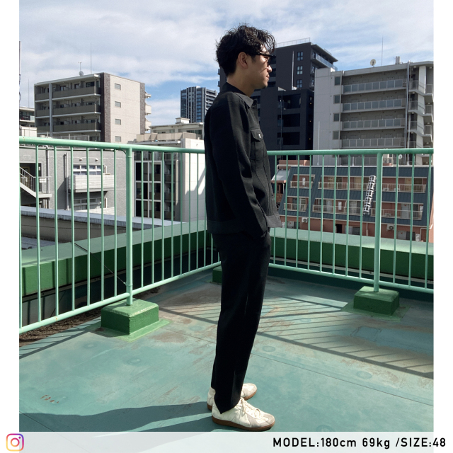 G-ZERO ミラノリブプレーティング編みニットジャージGジャン 450412 G