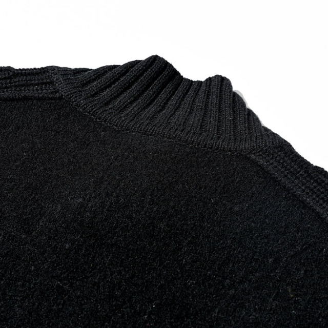 タスマニアウールスタンドネックニットブルゾン 450413 G-STAGE ジー