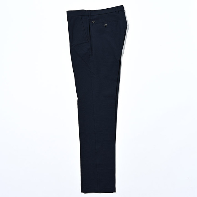 接触冷感テーパードストレッチパンツ ブラック ネイビー 450506 G