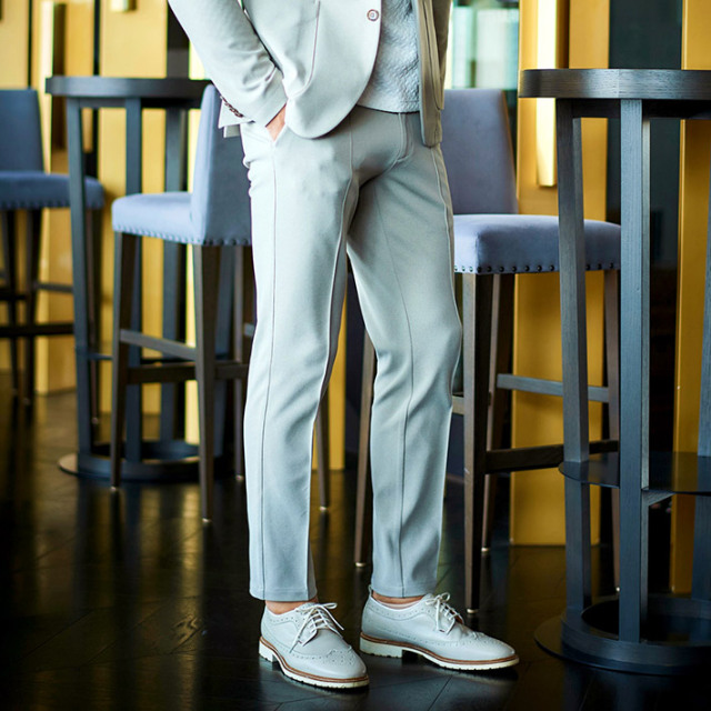 メランジストレッチジャージパンツ 450507 G-stage ジーステージ