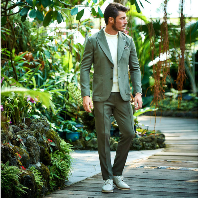 ウールライクカルゼストレッチ美脚パンツ 450511 G-stage ジーステージ