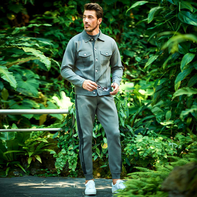 G-ZERO ミラノリブニットジャージスウェットリブパンツ 450518 G-stage