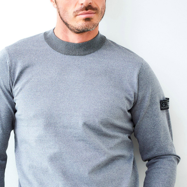 天竺モックネックストレッチロンT 長袖 450703 G-stage ジーステージ