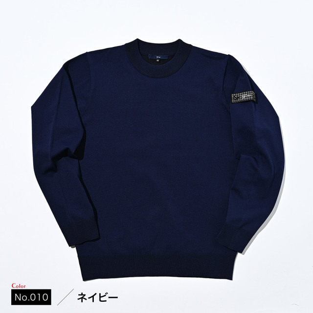 天竺モックネックストレッチロンT 長袖 450703 G-stage ジーステージ