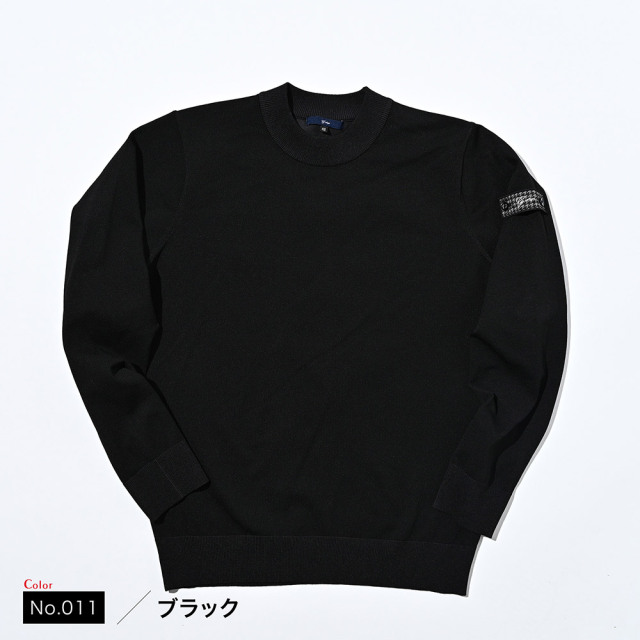 天竺モックネックストレッチロンT 長袖 450703 G-stage ジーステージ