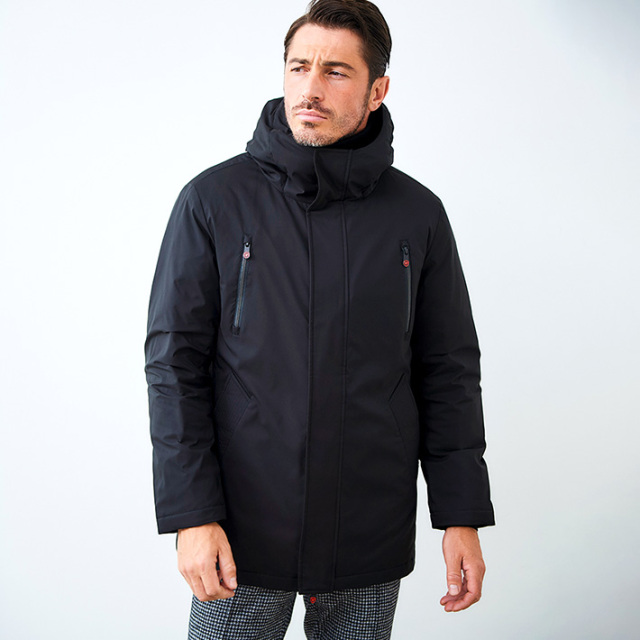 高品質フーデッドダウンコート 450802 G-STAGE ジーステージ