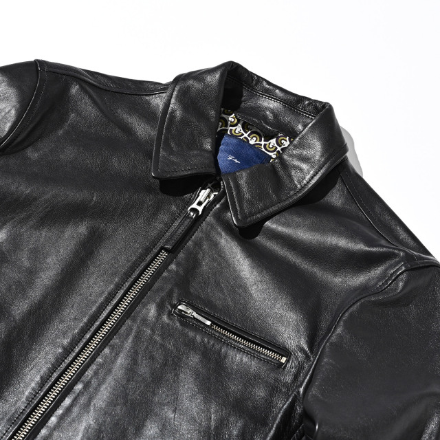 シープレザーシングルライダースブルゾン 451201 G-STAGE ジーステージ