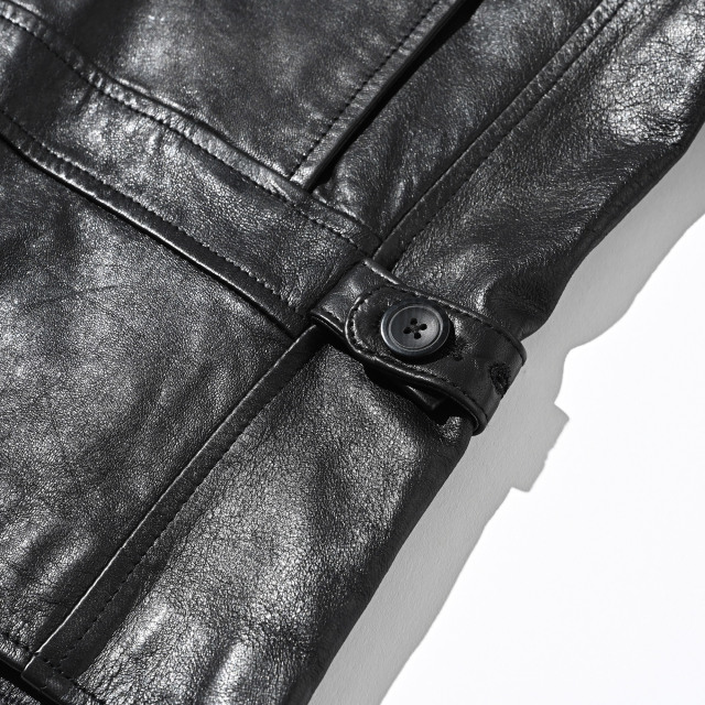 シープレザーシングルライダースブルゾン 451201 G-STAGE ジーステージ