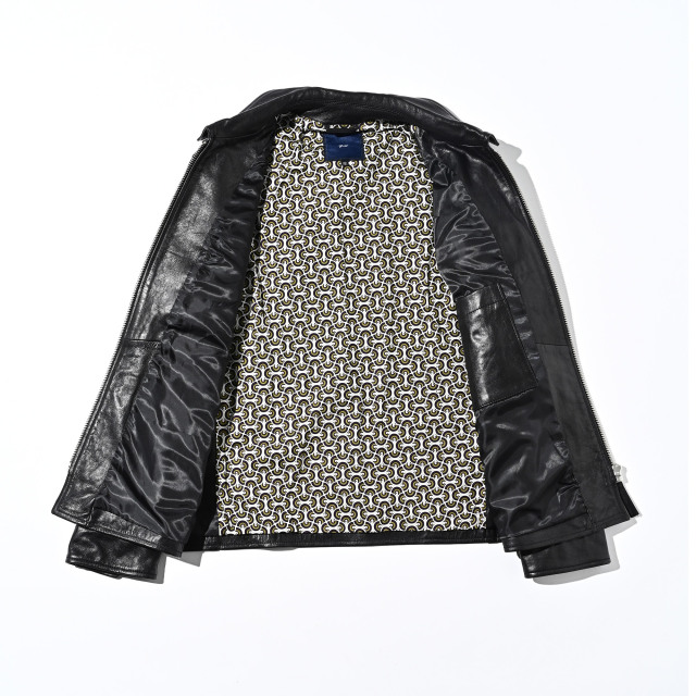 【本革】g-stage 羊革 レザー シングル ライダースジャケット シープレザーシングルライダースブルゾン 451201 G-STAGE ジーステージ