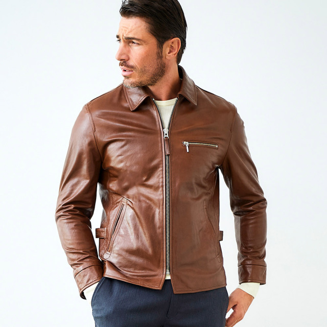 シープレザーシングルライダースブルゾン 451201 G-STAGE ジーステージ