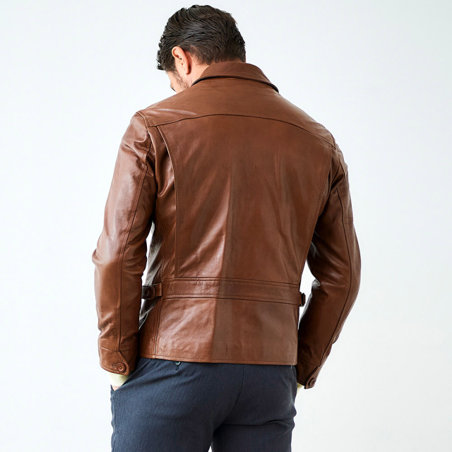 シープレザーシングルライダースブルゾン 451201 G-STAGE ジーステージ