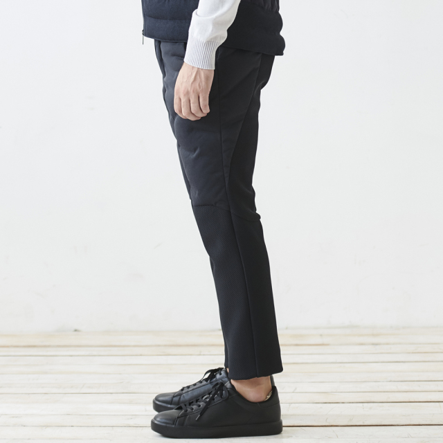 g-stage ゴルフ　ダウン＆ジャージコンビスリムパンツ M 会員限定SALE］ダウン＆ハニカムジャージ コンビデザインパンツ ゴルフ
