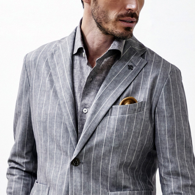 WEB限定販売] ストレッチ ドライ メッシュ ストライプ プリント