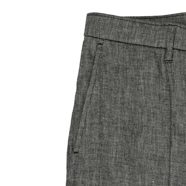 WEB限定販売]SALE コットンリネン ストレッチ へリンボーン
