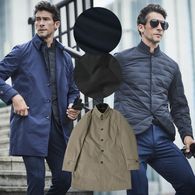 [会員様限定SALE]3WAY インナーダウン ステンカラーコート 秋冬 630803 G-stage ジーステージ