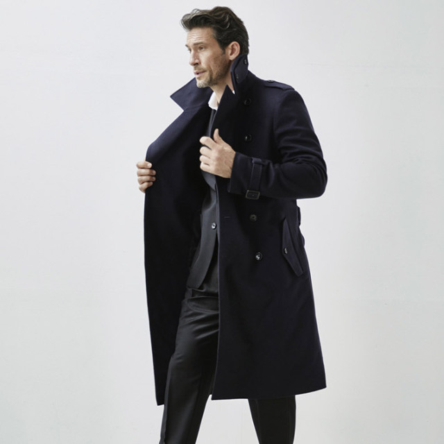 ピアツェンツァ カシミヤ トレンチコート イタリア 秋冬 630807 G