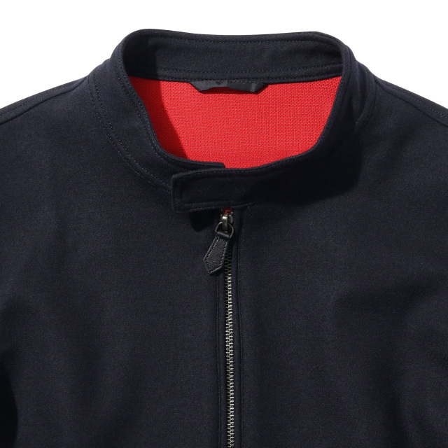 MOVB,モーヴ,ライダース,ジャケット,ブルゾン,ジップアップ,ウール,日本製,シングル